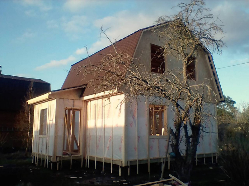 Скелет каркасного дома. Скелет каркасного дома.